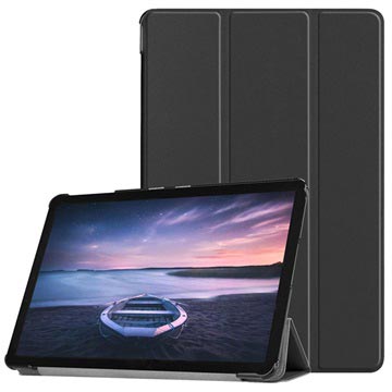 Tri Fold Series Samsung Galaxy Tab S4 Smart Folio etui   Svart