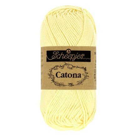 Scheepjes Catona Garn 101 Sterinlys - 10g Scheepjes Catona Garn 101 Sterinlys - 10g