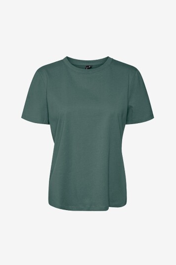 Vero Moda Curve   T skjorte vmPaulina SS GA Jrs   Grønn