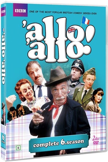 Allo Allo! Sesong 6 DVD Allo Allo! Sesong 6 DVD
