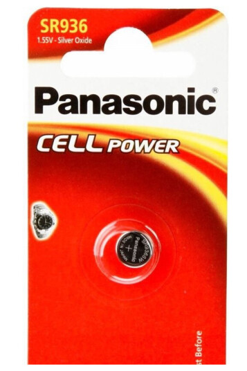Panasonic Sr-936El/1B Batteri 1 X Sr936 Solvoksid 70 Mah Sr-936Swep Panasonic Sr-936El/1B Batteri 1 X Sr936 Solvoksid 70 Mah Sr-936Swep