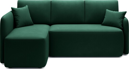 Hadson 3 seter Sofa med Sjeselong Grønn Hadson 3 seter Sofa med Sjeselong Grønn