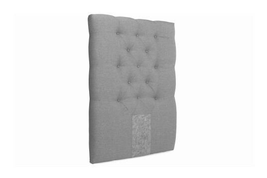 Sengegavl Boxford 80 cm Lysegrå
