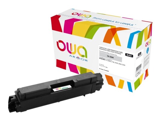 Owa Toner Kompatibel Med Kyocera Tk-590K 7000 S. Svart