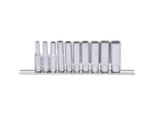 Ks Tools 917.0630, Stikkontakt, 1/4", 1 Hoder, Kromvanadiumstål, Din 3120, Iso 1174, Din 3124, Iso 2725