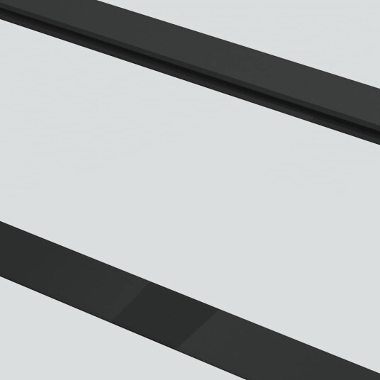 vidaXL Skyvedør ESG-glass og aluminium 90x205 cm svart vidaXL Skyvedør ESG-glass og aluminium 90x205 cm svart