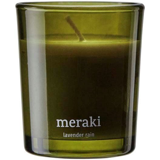 Meraki - Duftlys lavender rain 7x6 cm grønn