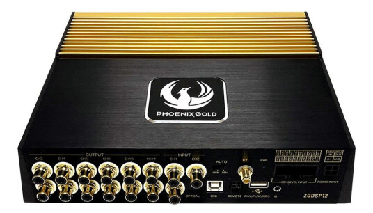 Phoenix Gold ZQDSP12. 12-kanals DSP 12-kanals DSP. Phoenix Gold ZQDSP12. 12-kanals DSP 12-kanals DSP.