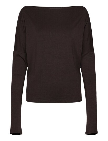 Weekday Drapy Long Sleeve Top - Black - XS Weekday Drapy Long Sleeve Top - Black - XS