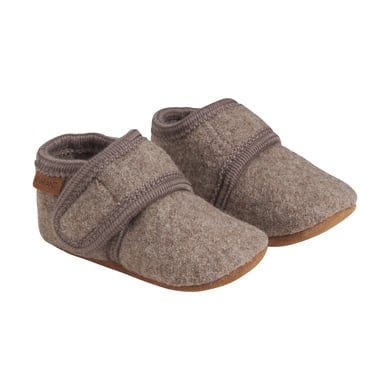 EN FANT Babytøfler i ull Walnut EN FANT Babytøfler i ull Walnut