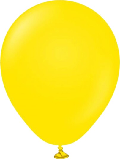 Ballongkungen Ballonger Professional Mini Yellow 25-pakning 1052315-25