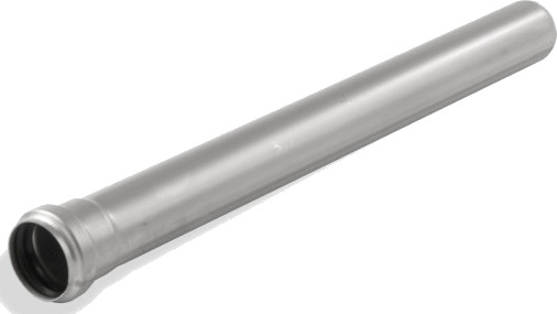 50 x 150 mm rør med hylse i rustfritt stål AISI304 ACO