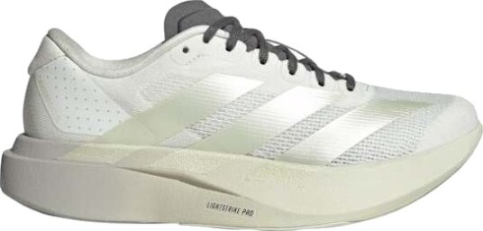 Adidas Women"s Adizero Evo SL Off White/Ice Gold Metal/Granite 40 Adidas Women"s Adizero Evo SL Off White/Ice Gold Metal/Granite 40
