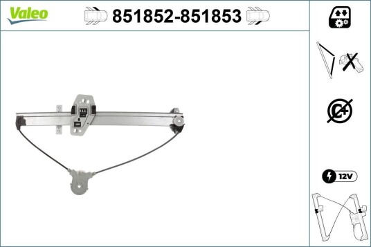 Vindusheis VALEO 851853