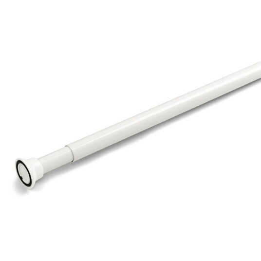 Habo Outlet: Dusjforhengstang 7010 Hvit  120 Sb