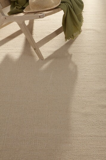Jotex Ullteppe Bomull/Polyester/Viskose/Ull Naturhvit ROW 19571590154