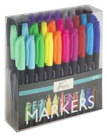Nassau 30 Permanent Markers AR0151/GE