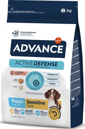 Affinity Advance Tørrfôr Puppy Sensitive Med Laks 3 kg