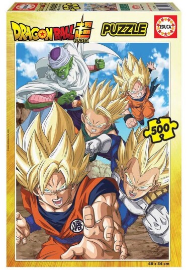 Educa Borras Dragon Ball Puslespill 500 Brikker