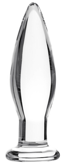 Sinful BumBum Glass Butt Plugg Large     - Klar