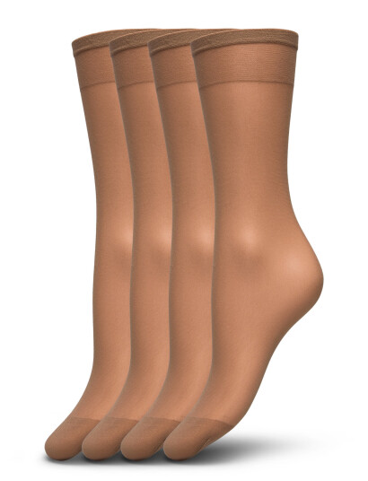 LINDEX Socks 20 Den 4 P The Matt |Beige |36/42 LINDEX Socks 20 Den 4 P The Matt |Beige |36/42