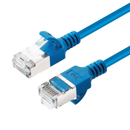 MicroConnect CAT6A U-FTP Nettverkskabel 3m Grå med LSZH Isolasjon
