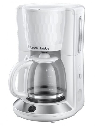 Russell Hobbs Honeycomb Coffee Maker White Russell Hobbs Honeycomb Coffee Maker White