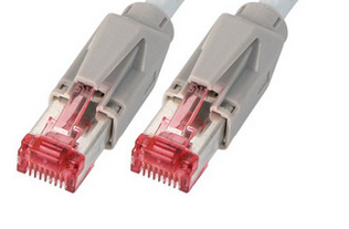 Tecline Cat6a S/Ftp 5M 5 M Cat6a S/Ftp S Stp Rj 45 Rj 45 Grå 71805