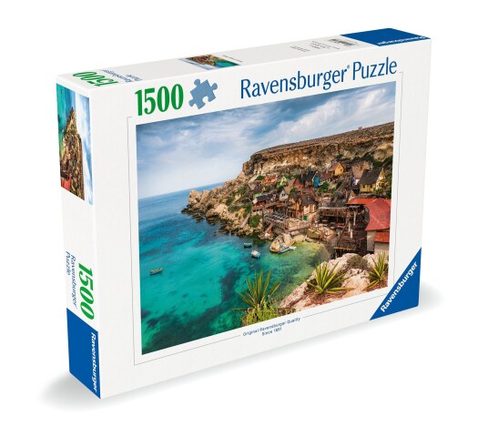 Ravensburger - Puzzle Popey Village Malta 1500p  12000739 