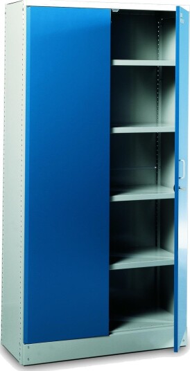 Treston C34407001 Industriskap komb.1, hyller type 1000/400/2000-1, 400 mm dybde, C344, Garasjeinnredning & oppbevaring