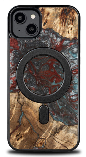 Bewood Unique Deksel for iPhone 15 Plus Planets Pluto (MagSafe kompatibel)