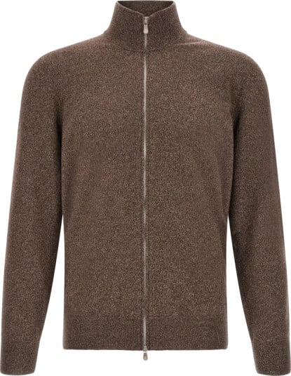 Brunello Cucinelli Herre Strikkevarer Brun 3XL,