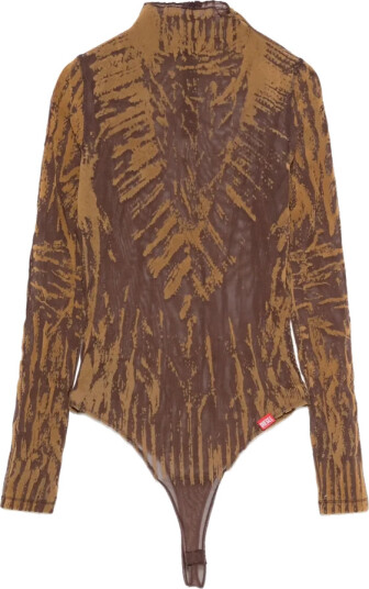 Diesel Dame Topper Brun S,