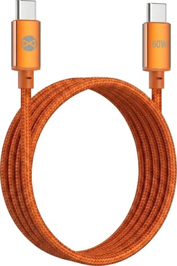 C2g Forever Kabel Saffron Usb-C Usb-C 1,0 M 60W Oransje