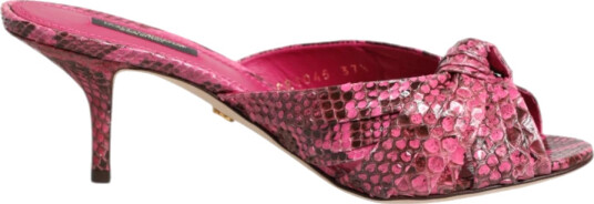 Dolce & Gabbana Dame Sko Rosa 37 EU,