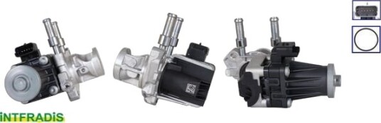 EGR-ventil INTFRADIS 25868 EGR-ventil INTFRADIS 25868