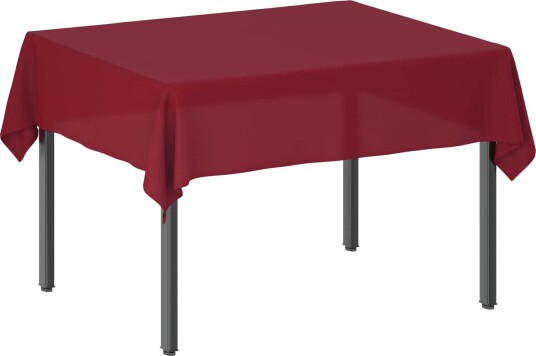 vidaXL Bordduk Rektangulær Vinrød 140 x 160 cm vidaXL Bordduk Rektangulær Vinrød 140 x 160 cm