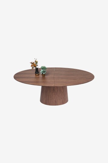 KARE Design   Spisebord Benvenuto 110x200 250 cm   Brun