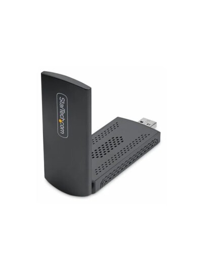 StarTech.com Wi Fi 6E USB Adapter/Dongle For Desktop/Laptop PC Wireless NIC w/Foldable Antenna WiFi Adapter Supports 802.11 b/g/n/ac/ax 2.4/5/6 GHz Network Compatible network adapter USB 3.0 AX54005A USB WIFI 6E