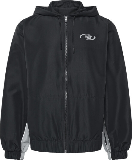 New Balance Trackside Woven Jacket Black L