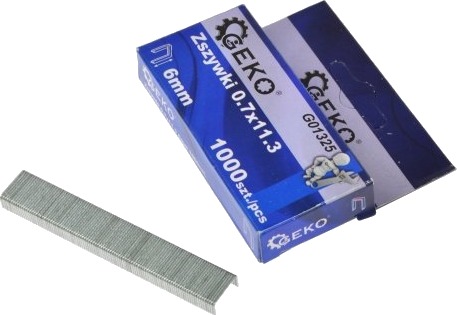 Geko Stifter Type A 0,7X11,3 6Mm 1000 Stk. 200