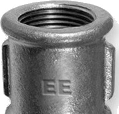 Odlewnia Zawiercie Muffe M4 2.5" Galvanisert