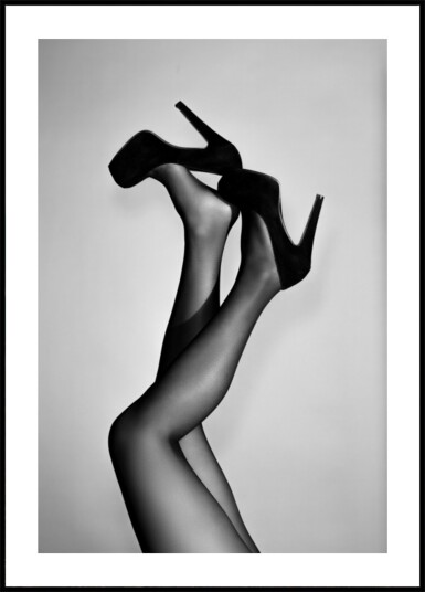 Elegant High Heel Legs Plakat / 70x100