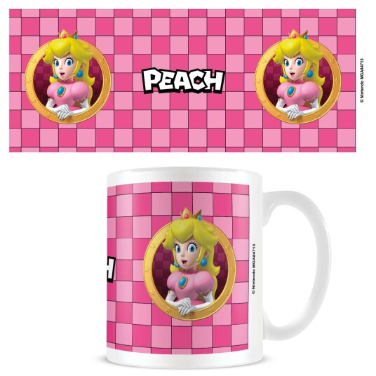 Pyramid International - Mug Super Mario Peach 3D Port - White Pyramid International - Mug Super Mario Peach 3D Port - White