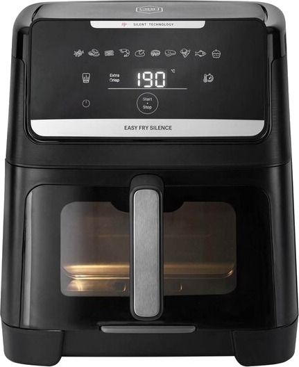 OBH Nordica Easy Fry Silence Vision 7L Airfryer Svart OBH Nordica Easy Fry Silence Vision 7L Airfryer Svart