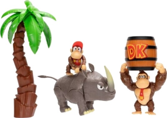 Donkey Kong Jungle Adventure diorama set