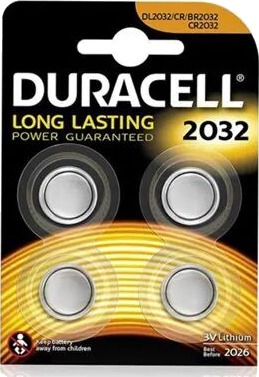 Duracell knappcellebatteri CR2032
