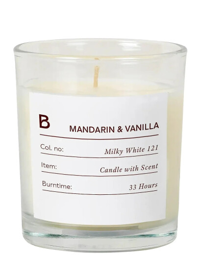 Broste Copenhagen Sense Scented Candle   Nude   Ø 7.4 CM