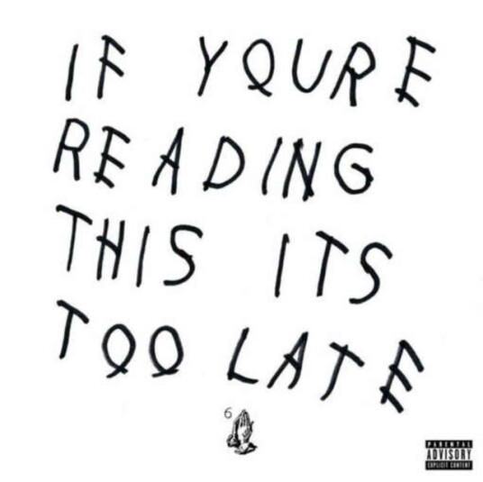 Drake  If You're Reading This It's Too Late  LP/Vinyl