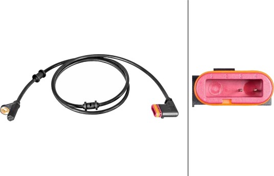HELLA 6PU 358 216 641 Sensor ABS